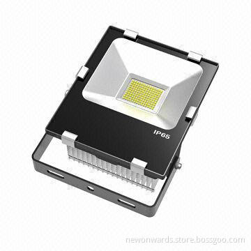 60W LED Floodlight with 2,700 to 7,000K Color Temperature